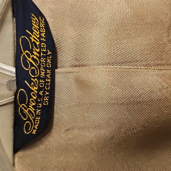 Brooks Brothers Tan Sport Coat Classic Single-Breasted Blazer - Picture 5 of 7